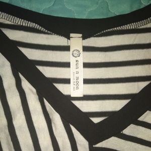 Stripe long sleeve top